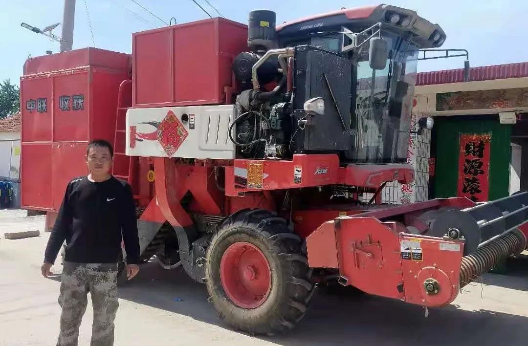 濰坊高密花生收獲專家——孫寶森和他的中聯收獲花生撿拾收獲機